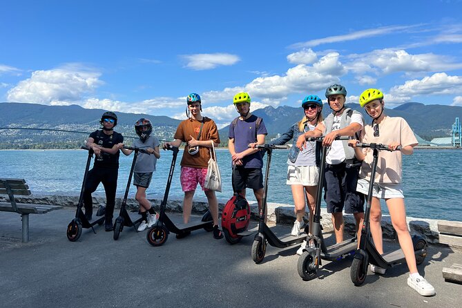 E-scooter & EUC guided tour to the secret spots in Vancouver - What you are really paying for at $126.87