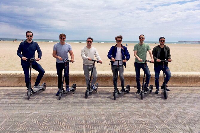 E-Scooter Grand Valencia Private Tour - Reaching Malvarrosa Beach