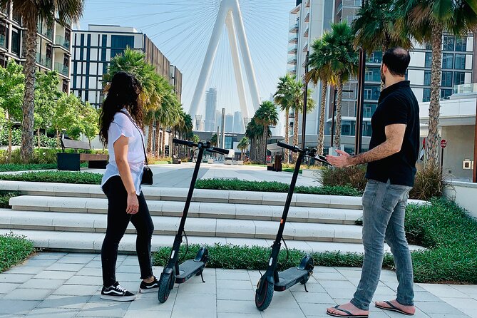 E-Scooter Guided Tour of Marina, JBR, Bluewaters Top Attractions - Dubai Marina Mall: a useful five-minute landmark