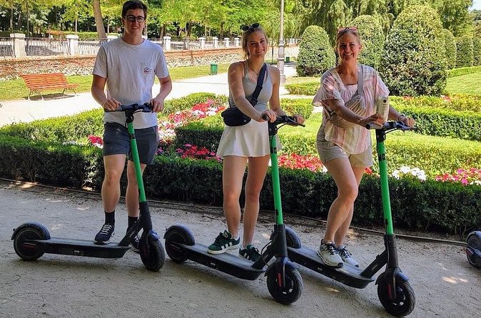 E-Scooter Rental in Madrid - Seeing Retiro Park on two wheels