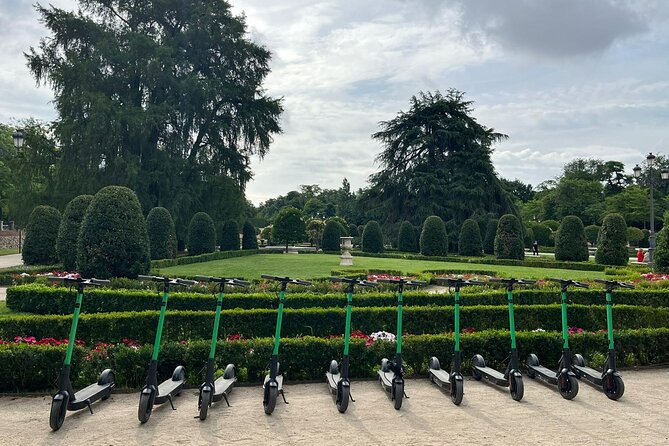 E-Scooter Rental in Madrid - Following Madrid Río toward Casa de Campo