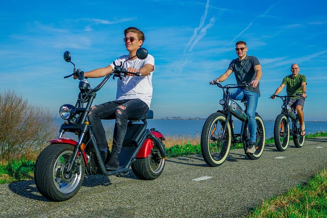 E-scooter rental Volendam - Countryside of Amsterdam - What an e-chopper changes on the route