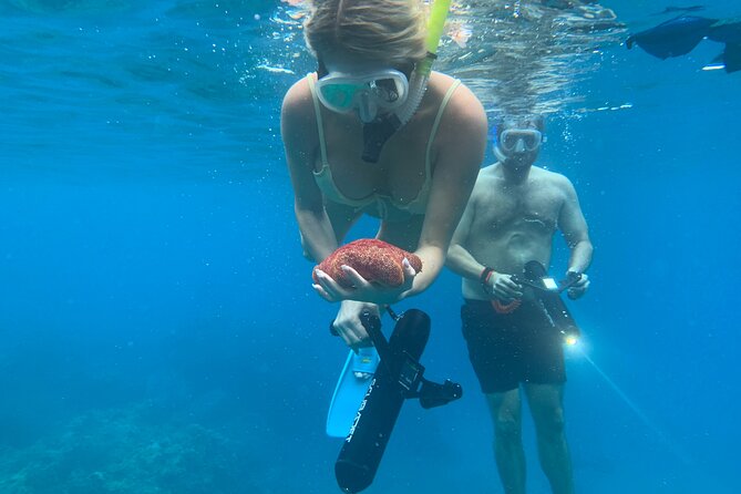 E-Scooter Snorkel With Photo and Video At Turtle Town - Starting at 7:30 at Makena Landing