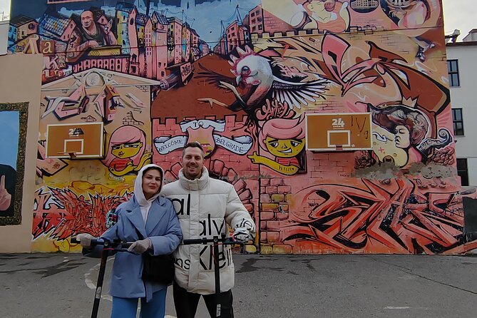 E-Scooter Street Art Tour - Dorćol: the tour’s main street-art neighborhood