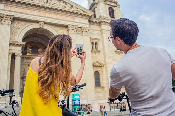 Easy & Convenient E-Scooter Rental for Sightseeing in Budapest - Crossing Between Pest and Buda