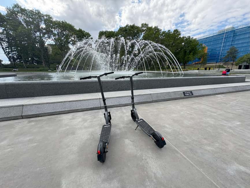 Edmonton: E-Scooter City Highlights Tour | 2-Hour - Alberta Legislature and High Level Bridge