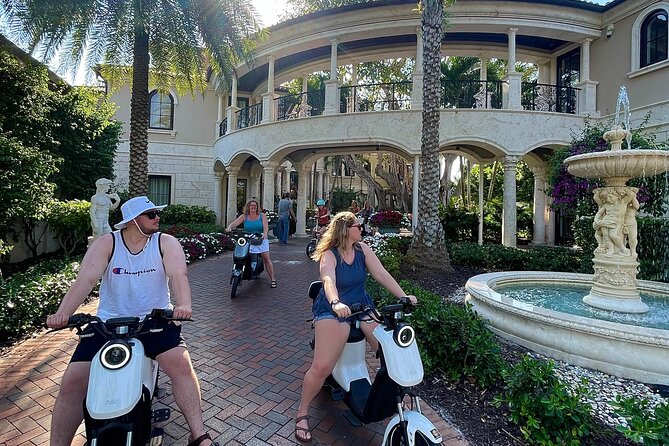 Electric Moped Tour of Naples Florida Family Fun and Easy To Ride - Key points to know before you book