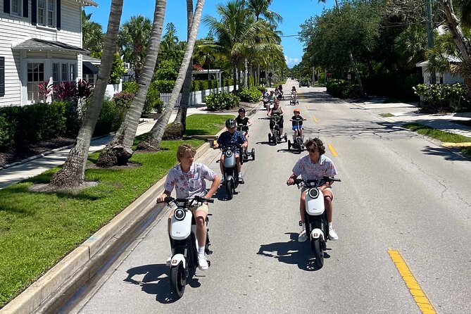 Electric Moped Tour of Naples Florida Family Fun and Easy To Ride - Palm Cottage, the city’s oldest residence