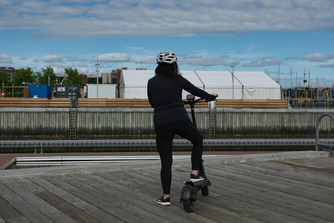 Electric Scooter Guided Tour of Quebec City - The French and English Mix in Saint-Roch