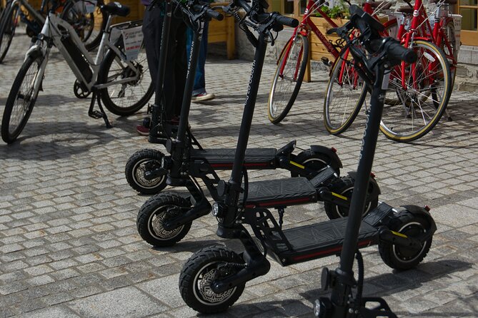 Electric Scooter Guided Tour of Quebec City - Riding Beside the St. Lawrence River