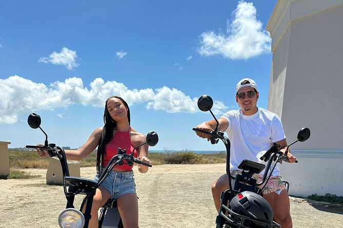 Electric Scooter Island Tour in Aruba (1 or 2-seater) - Malmok Beach: Clear Water and Snorkeling Views