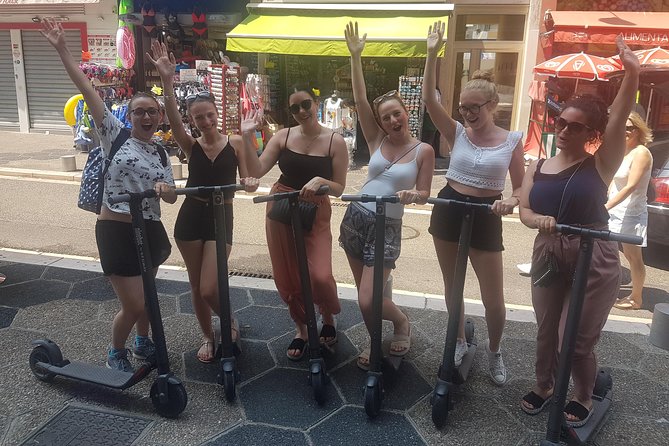 Electric scooter rental in Nice - Judging the $18.04 price