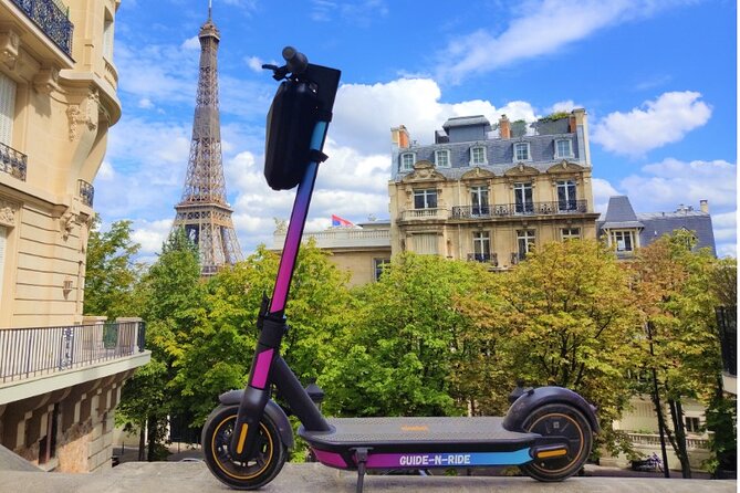 Electric scooter rental in Paris Full Day - Key points to know before booking