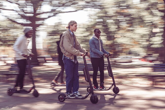 Electric Scooter Rental in Washington DC - Leaving on a Dedicated Bike Path