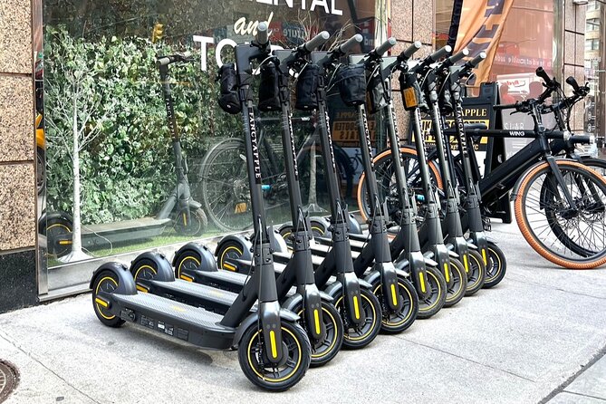Electric Scooter Rental NYC - How Much Time Should You Book?