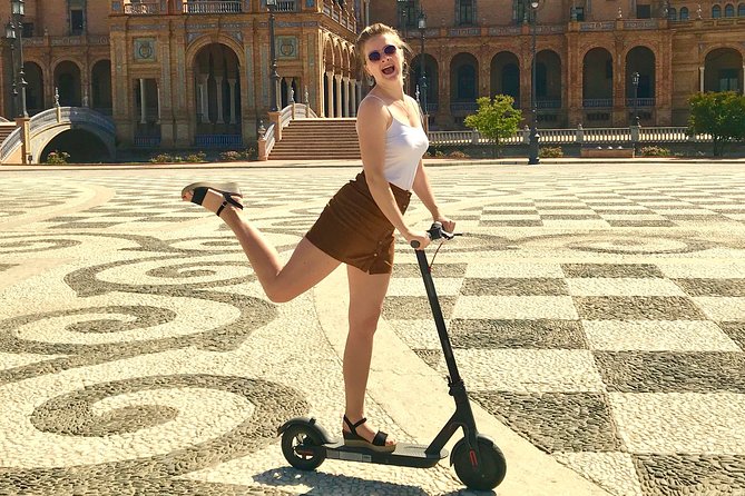 Electric Scooter Rental Seville - Starting beside Seville Town Hall