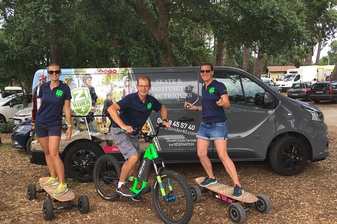 Electric scooter tour in Hossegor - The Hossegor barthes and local nature