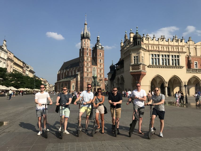 Electric Scooter Tour Krakow - Schindler’s Factory and the route through Kazimierz
