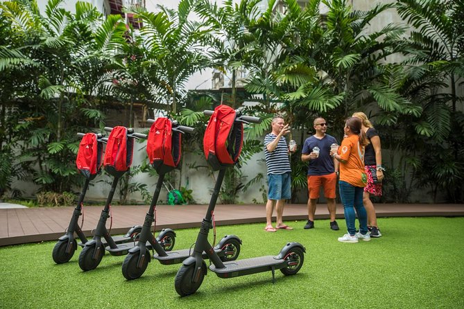 Electric Scooter Tour of Bangkok - Starting in Bang Rak with a scooter lesson