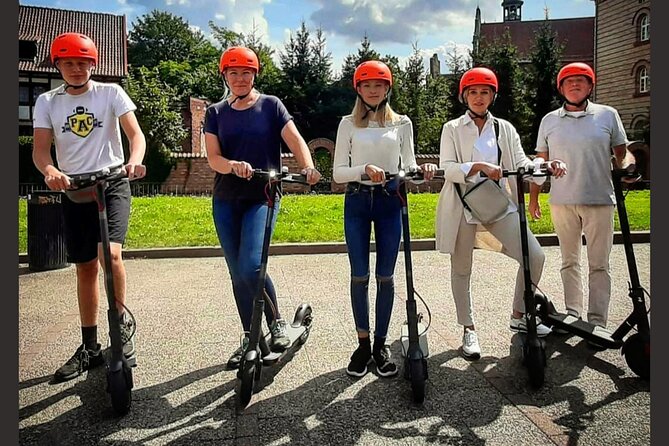 Electric Scooter Tour: Old Town Tour - 2-Hours of Magic! - St. Florian’s Gate and the route through the Old Town