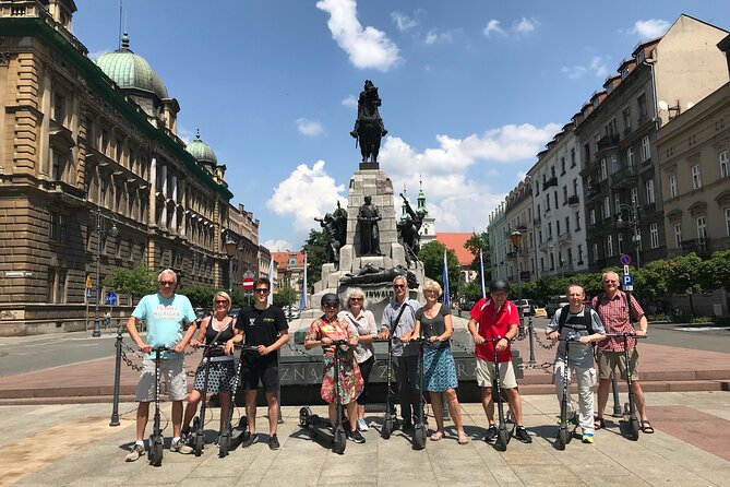 Electric Scooter Tours Kraków - Wawel, the Vistula, and Kraków’s famous dragon