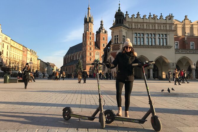 Electric Scooter Tours Kraków - Crossing into Podgórze and Kraków’s wartime past