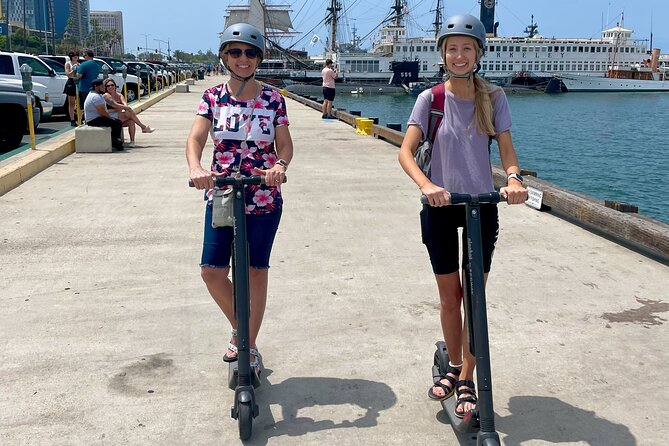 Electric Scooter Waterfront Tour with Pictures - Parks, pauses, and the ride toward downtown