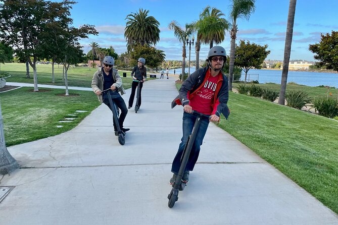 Electric Scooter Waterfront Tour with Pictures - Reaching the Embarcadero