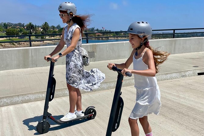 Electric Scooter Waterfront Tour with Pictures - Ships at the Maritime Museum and USS Midway