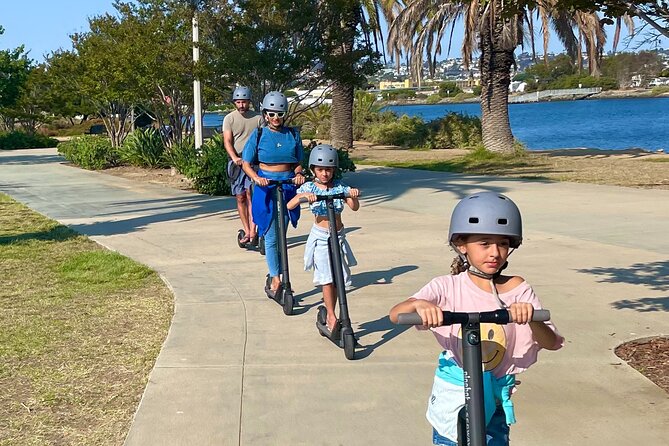 Electric Scooter Waterfront Tour with Pictures - What the included equipment means