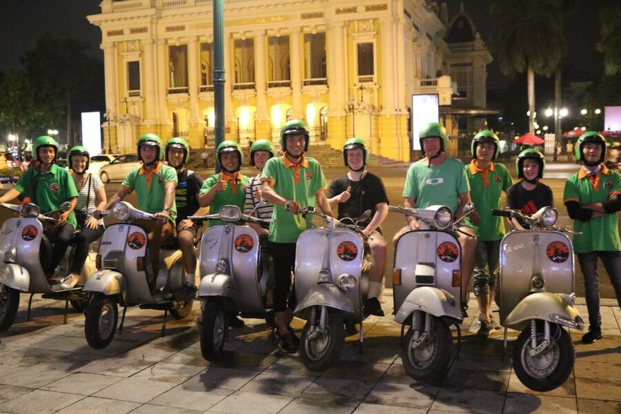 Enjoy Hanoi Like a Local - Vespa & Street Food Tour by Night - Ending with acoustic music or jazz
