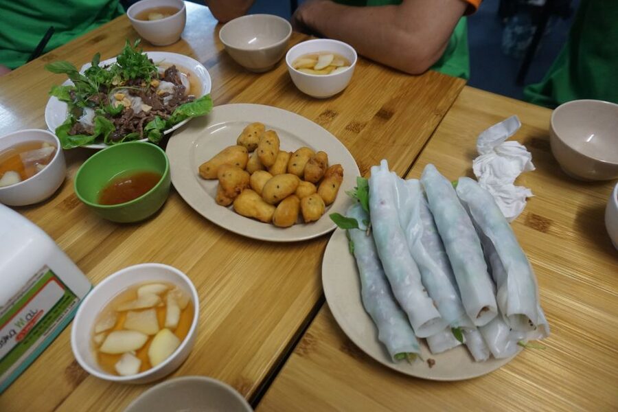 Enjoy Hanoi Like a Local - Vespa & Street Food Tour by Night - Ho Chi Minh Mausoleum after dark