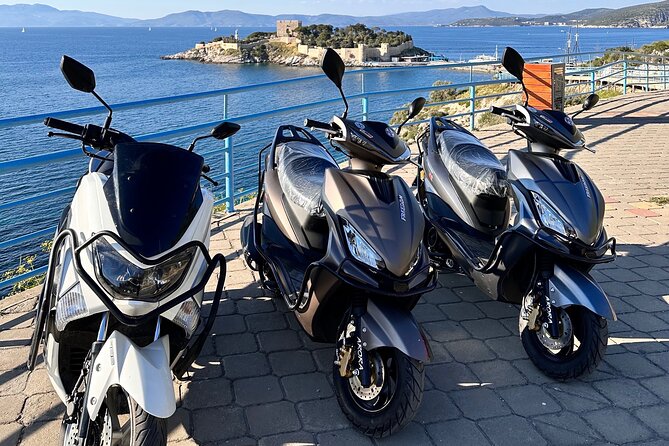 Ephesus & Kusadasi Rent a SCOOTER & MOTORCYCLE - Starting at Starlight Travel in central Kusadasi