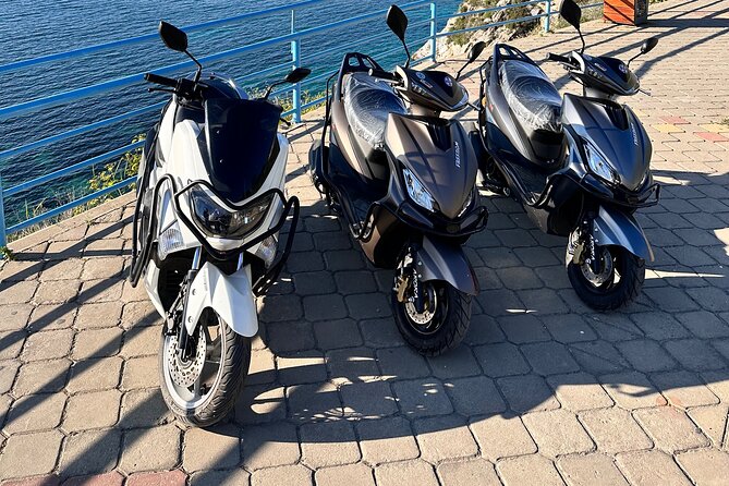 Ephesus & Kusadasi Rent a SCOOTER & MOTORCYCLE - Choosing between a 50 cc scooter and a 155 cc motorcycle