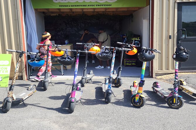 Experience Old Montreal on e-scooters with a local comedian - Riding toward Atwater Market