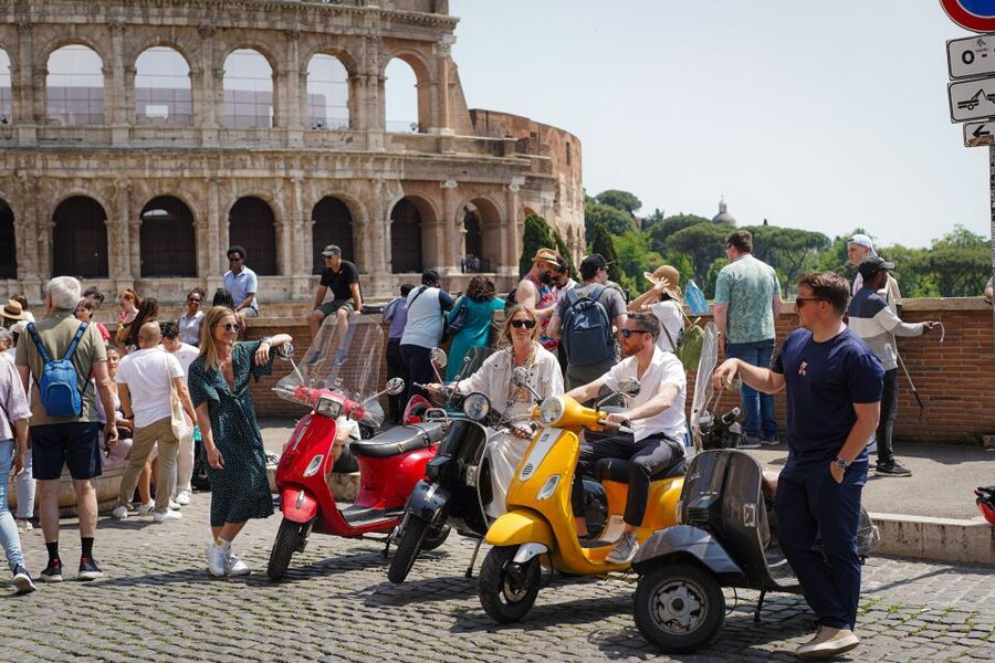 Explore city on Vespa with Professional Photographer - Coffee, group size, and the $45 value