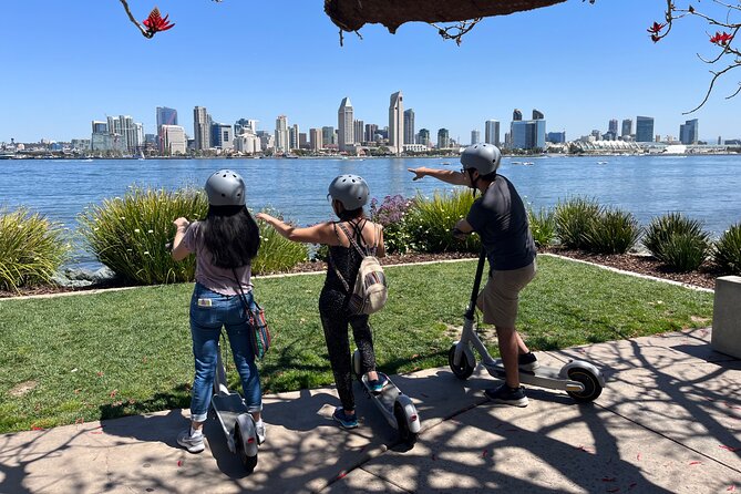 Explore Coronado Island by E-Scooter with Photos Included - Finishing with the Coronado Bridge