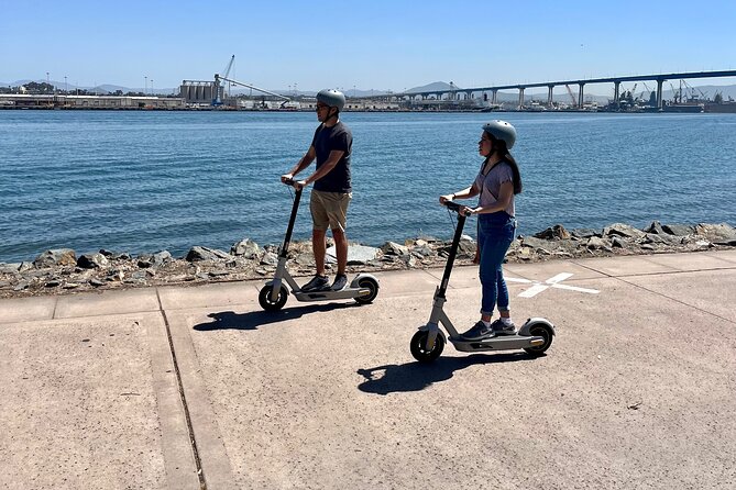 Explore Coronado Island by E-Scooter with Photos Included - Fifteen minutes at the Coronado Ferry Landing
