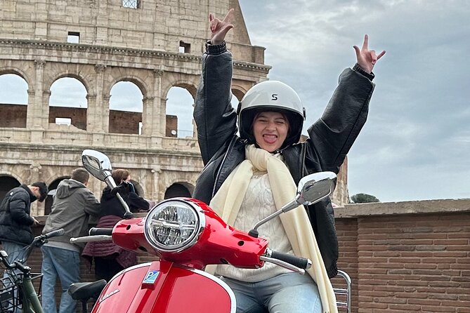 Explore Rome By Vespa - Circus Maximus and the Rose Garden