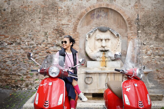 Explore Rome by Vespa With Pick up and Drop Off - Giardino degli Aranci: the peaceful stop