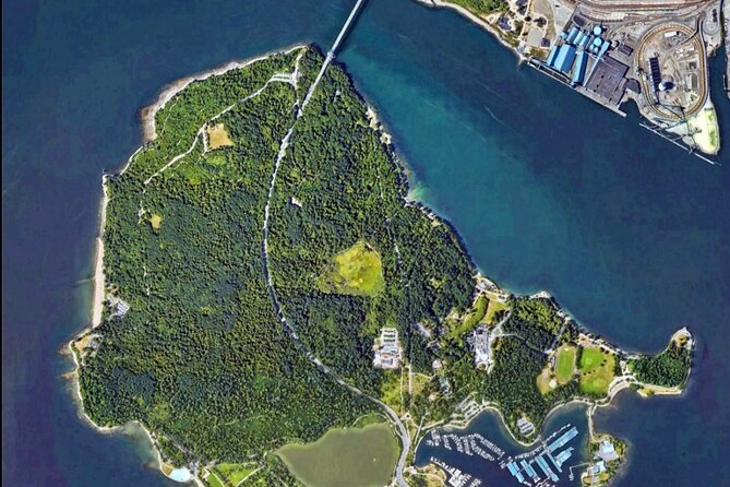 Explore Stanley Park on Electric Scooters - The log arch and Stanley Park’s working past