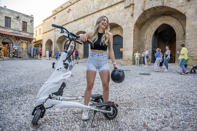 Explore the Medieval city of Rhodes on scooters - 2 hours - What this Rhodes Trikke tour is really like
