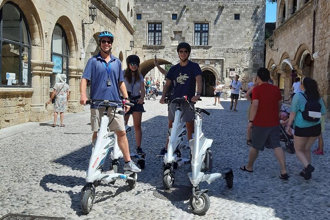 Explore the new town and the medieval town of Rhodes on scooters - 3 hours - The guides make the difference