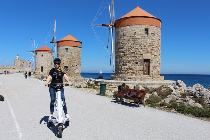 Explore the new town and the medieval town of Rhodes on scooters - 3 hours - Entering the medieval town through its gates
