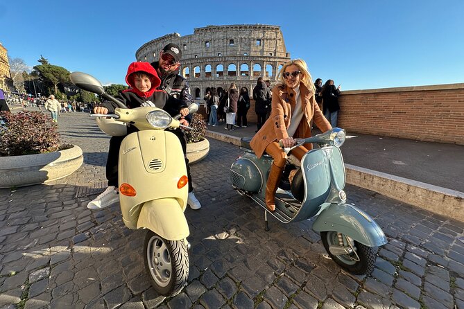 Exploring Rome on a Vintage Vespa Adventure Journey - Piazza di Spagna and the city’s grand center