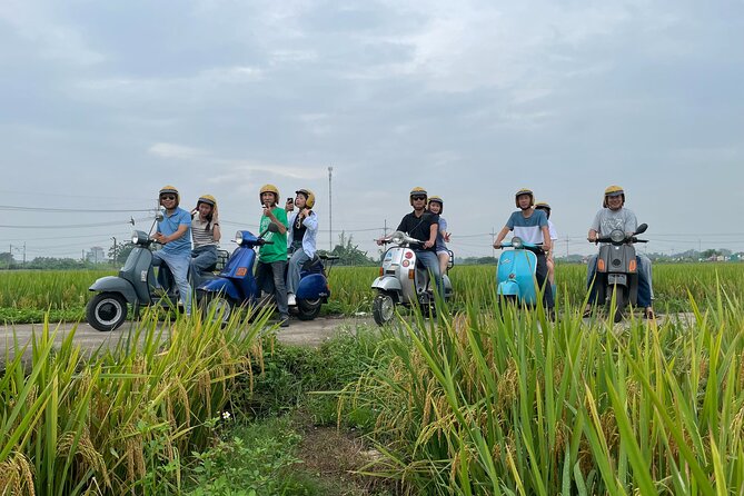 Exploring Vespa Tour Through Little Red River Delta - Lunch adds practical value
