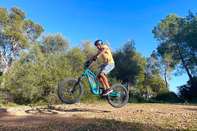 Extreme e-scooter off-road excursions - Views into less accessible parts of the island