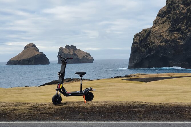 Eyjascooter volcano tour in Westman Island - Why a scooter makes sense on Heimaey