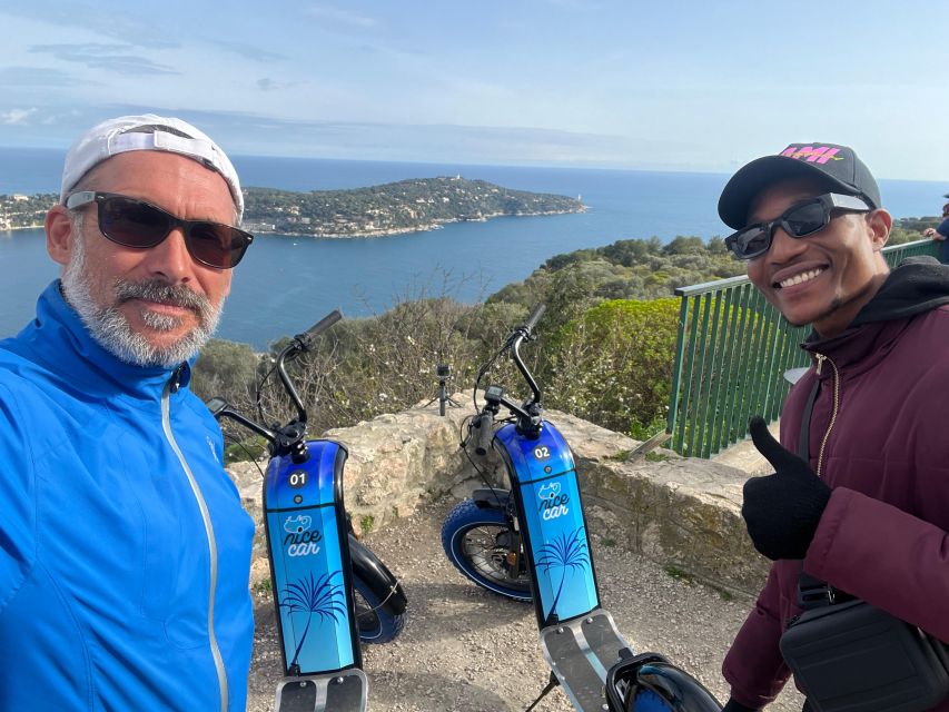 French Riviera : Guided Visit on a E-Scooter - Who will enjoy this ride most