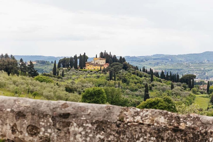 From Florence: Tuscan Countryside Vespa Tour with Tastings - Florence views before the countryside